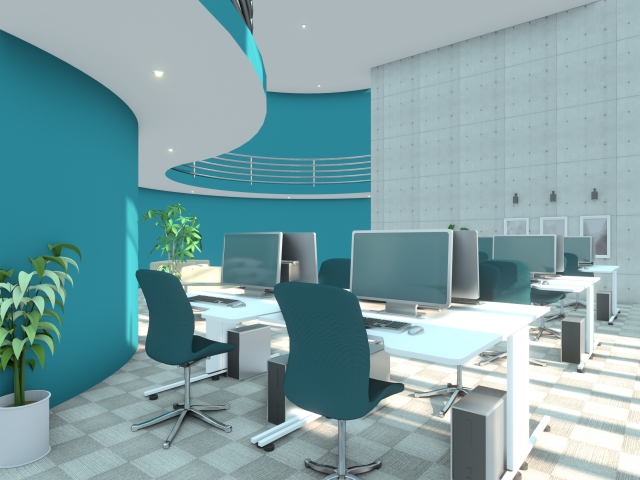 会社内の様子のイメージ